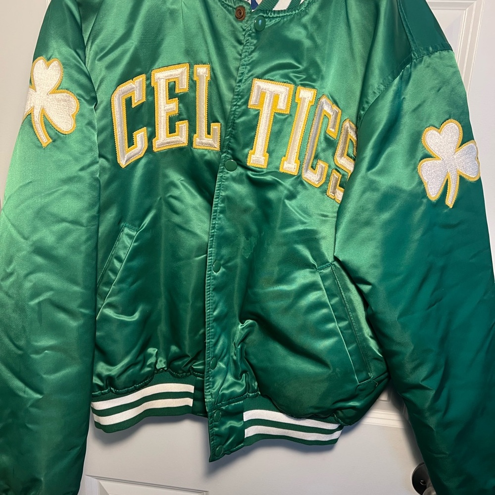 STARTER Green and White Jacket